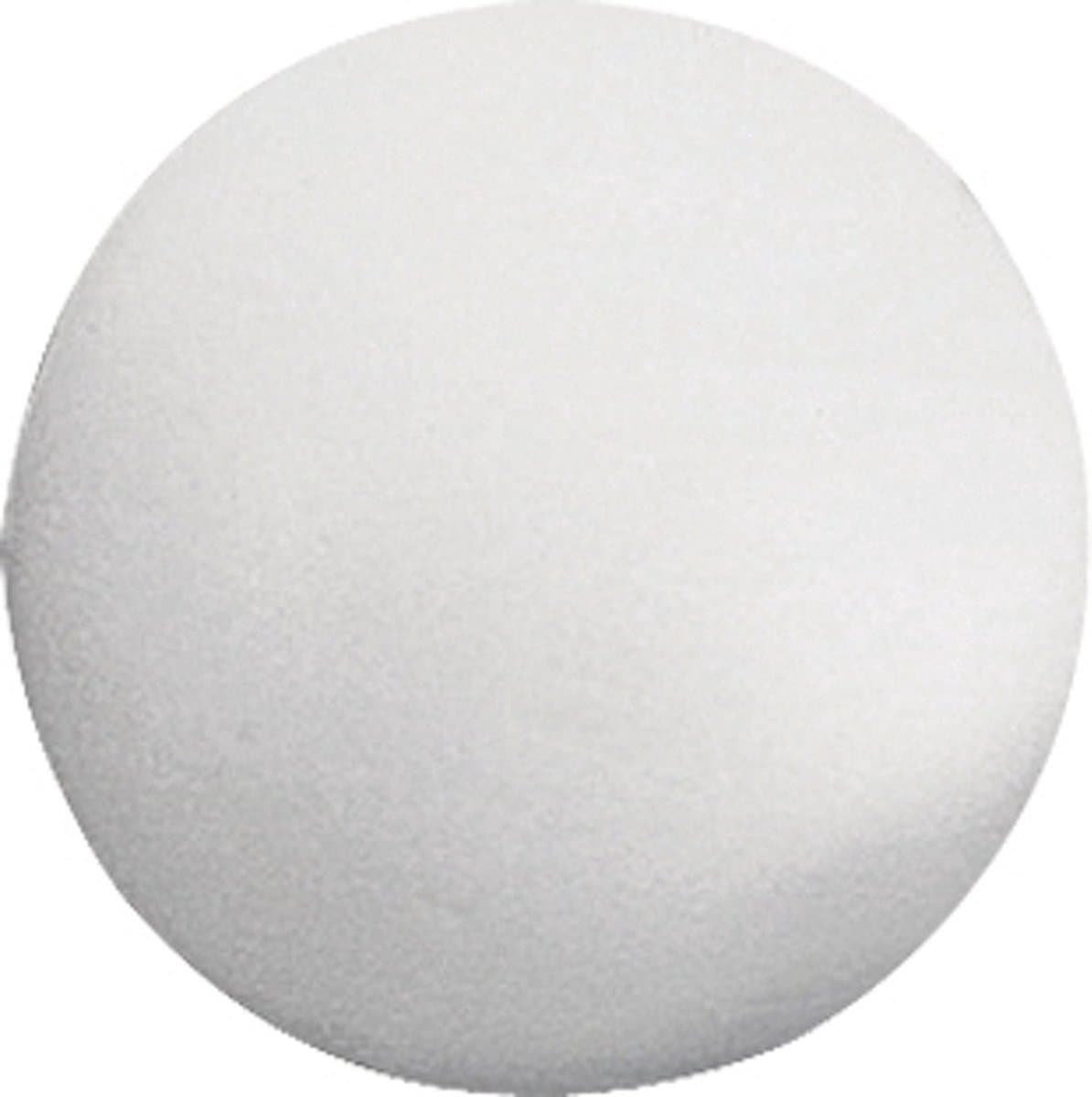 Piepschuim bol/bal - wit - D6 cm - styropor - hobby figuren - DIY - knutselen - basis materiaal