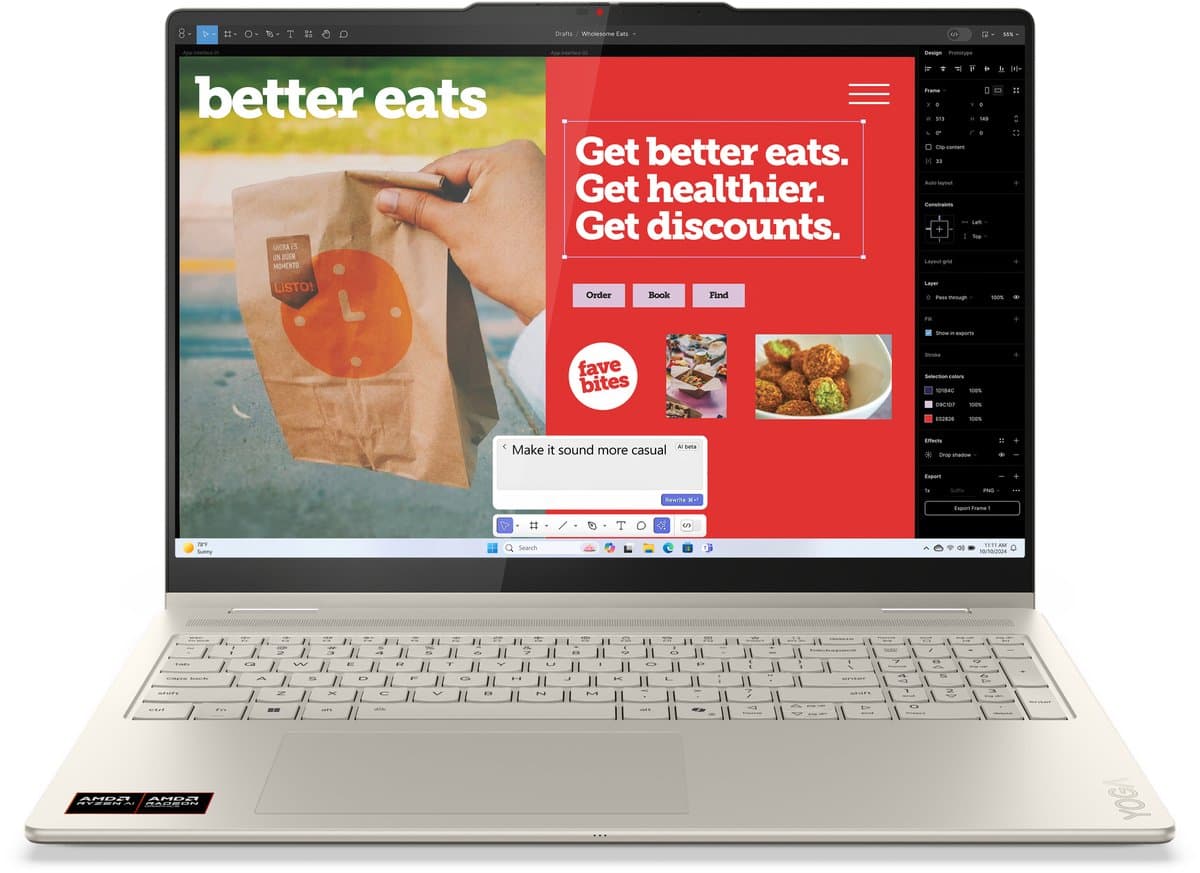 Lenovo Yoga 7 2-in-1 OLED Copilot+ PC 16AKP10 83JU001AMH
