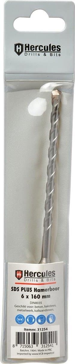 Hercules SDS plus hamerboor - 6 x 160mm