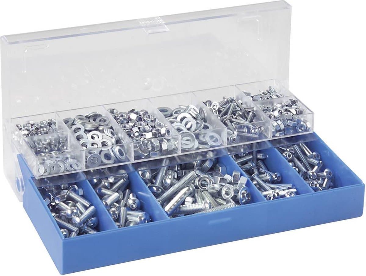 839633 Combi-schroeven assortiment 1000 onderdelen