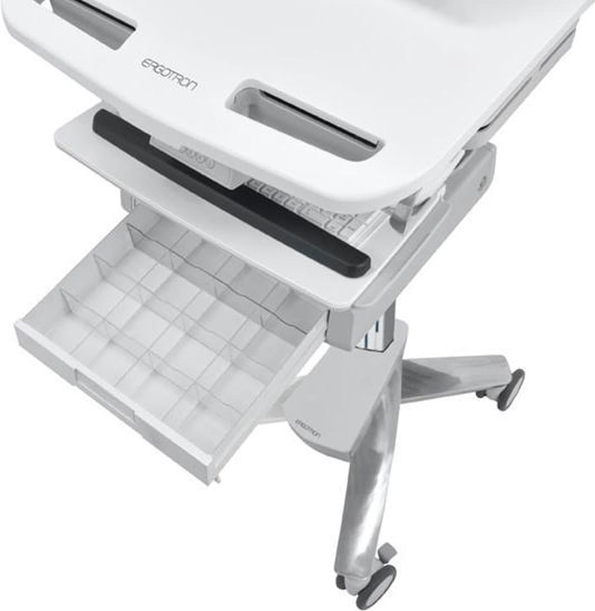 Ergotron StyleView Aluminium, Grijs, Wit Vlakke paneel Multimediawagentje