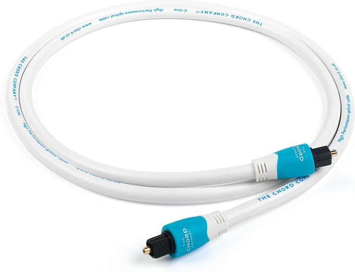 The Chord Company C-lite Toslink to Toslink 5m - Optische kabel 5