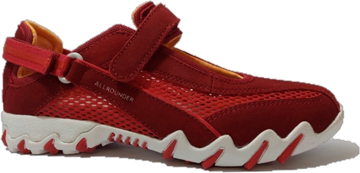 Mephisto Allrounder - NIRO C. SUEDE - - Kleur: Rood - Maat: 39