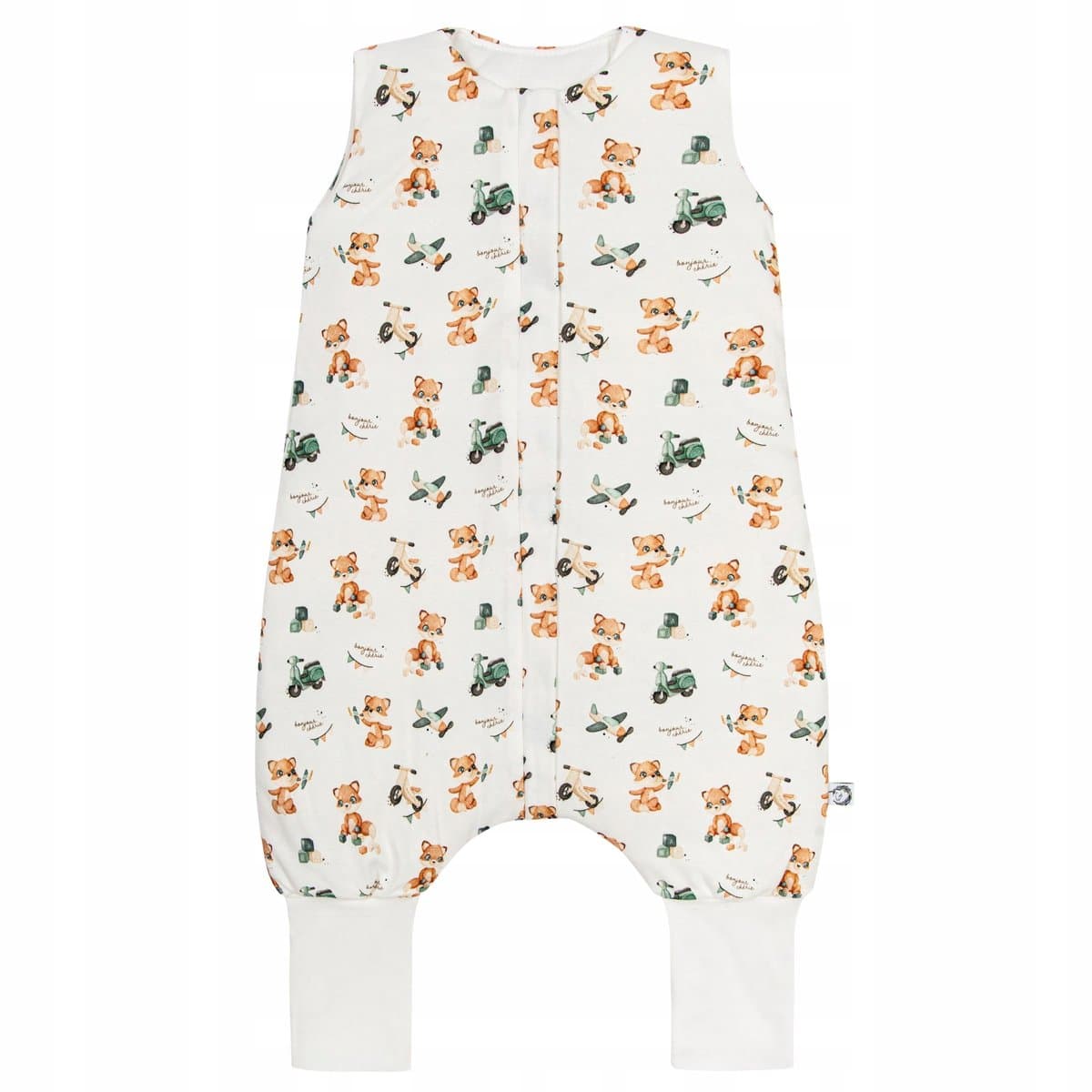 Slaapzak met voetjes Bonjour Cherie 1-3 jaar, 2.5 TOG, biologisch katoen