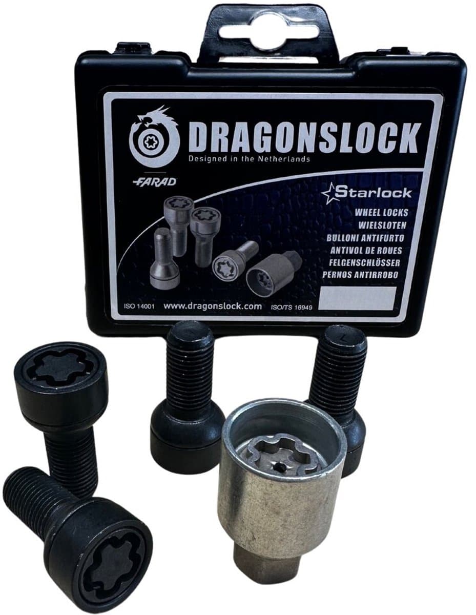 Dragonslock Slotbout (wielslot) - Cupra Formentor vanaf 2020 - Kleur zwart
