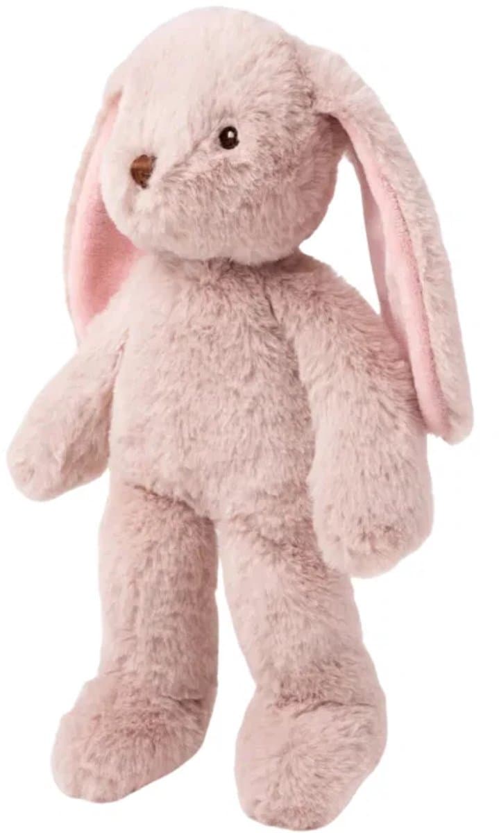 Teddykompaniet-Pluchen konijntje Svea roze 30cm