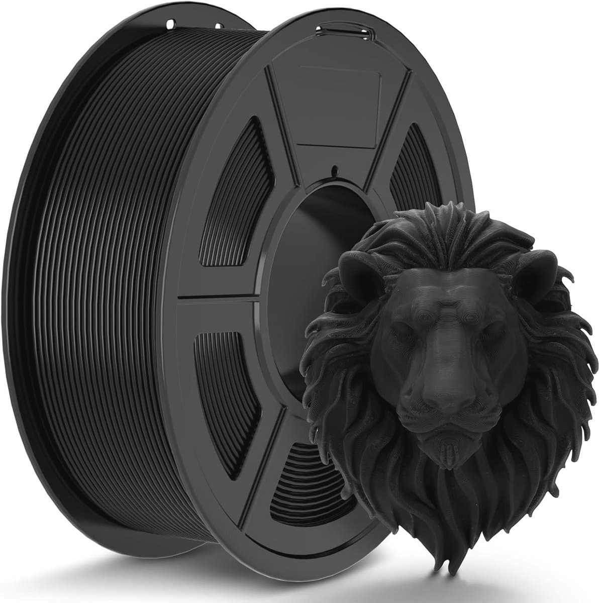 PLA Filament 1,75 mm Zwart - 1 kg - Voor 3D-printers - Hoge nauwkeurigheid