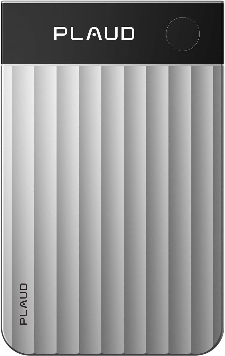 PLAUD - Note Pro Silver - LLM Empowered AI Voice Recorder - 64 gb intern geheugen - - Incl. Magnetic Black case in verpakking - Magsafe - Originele PLAUD hoes