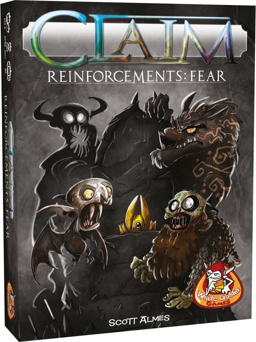 White Goblin Games - Claim Reinforcements: Fear - Kaartspel - 2 spelers - Tactisch kaartspel - Vanaf 10 jaar - Kaartspel met unieke facties
