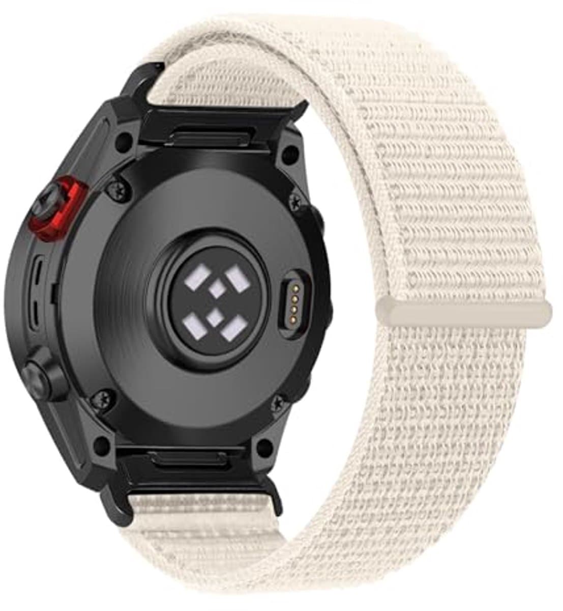 QuickFit 20 mm Nylon Armband voor Garmin Fēnix en Descent Series - Klittenbandsluiting, Sportlusarmbanden