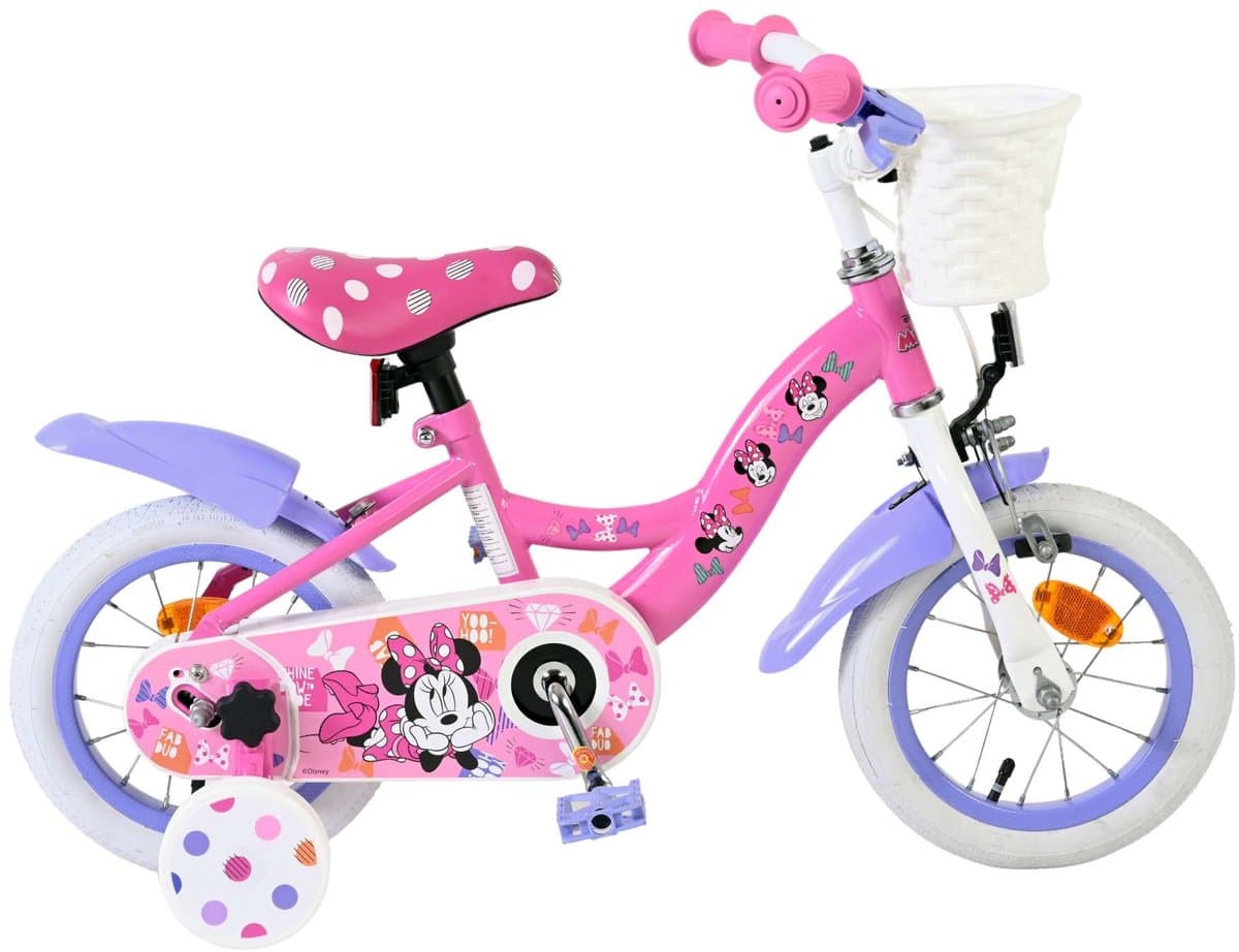 Minnie Cutest Ever! Kinderfiets - Meisjes - 12 inch - Roze