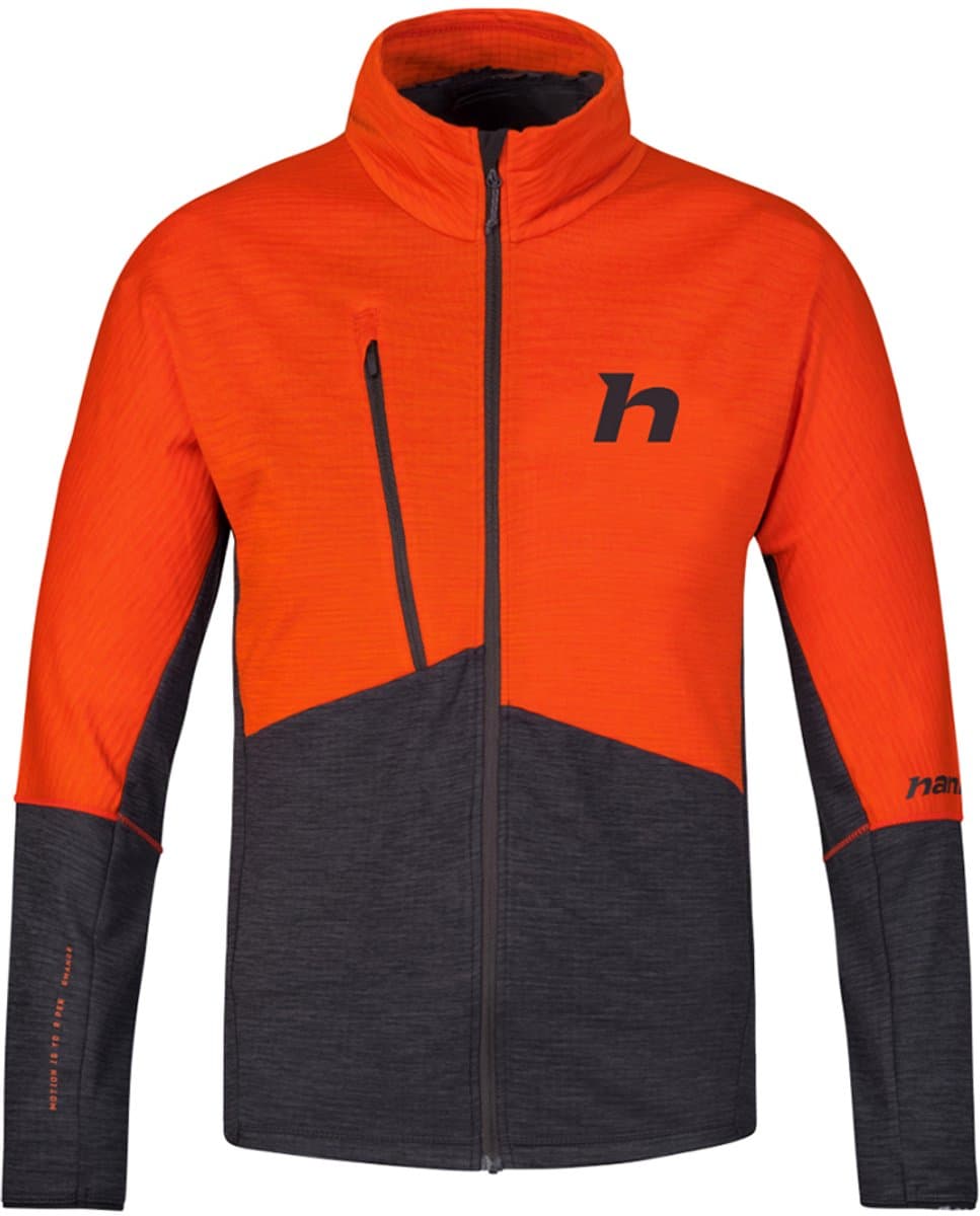 Hannah Niro Fleece Met Volledige Rits Oranje XL Man