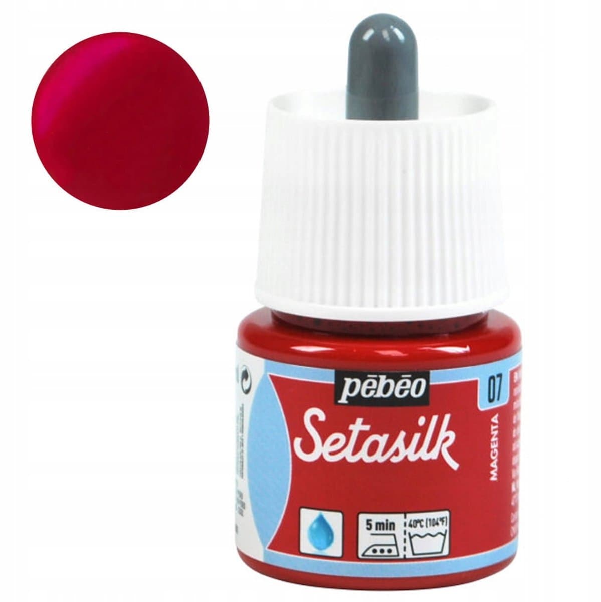 Pebeo Setasilk Zijde Verf 45ml - Levendig Magenta
