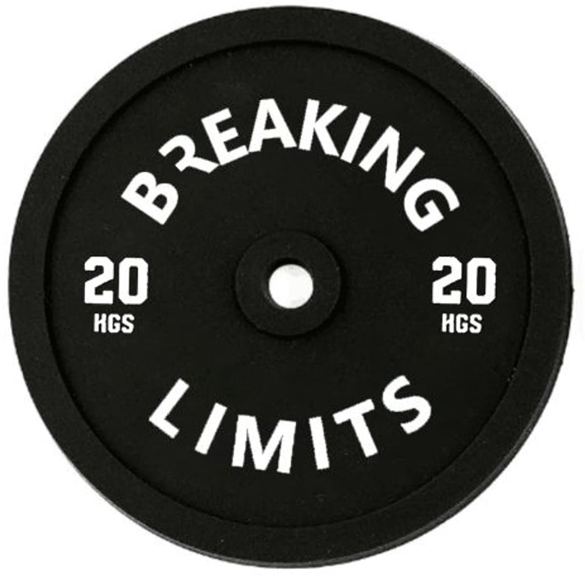 Breaking Limits Onderzetters - 4 Stuks - Bumper Plate Design - Zwart - Siliconen Coasters Set