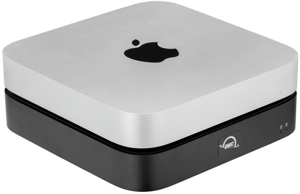 OWC miniStack STX - Opslagbehuizing met Thunderbolt Hub - 0GB - Zwart