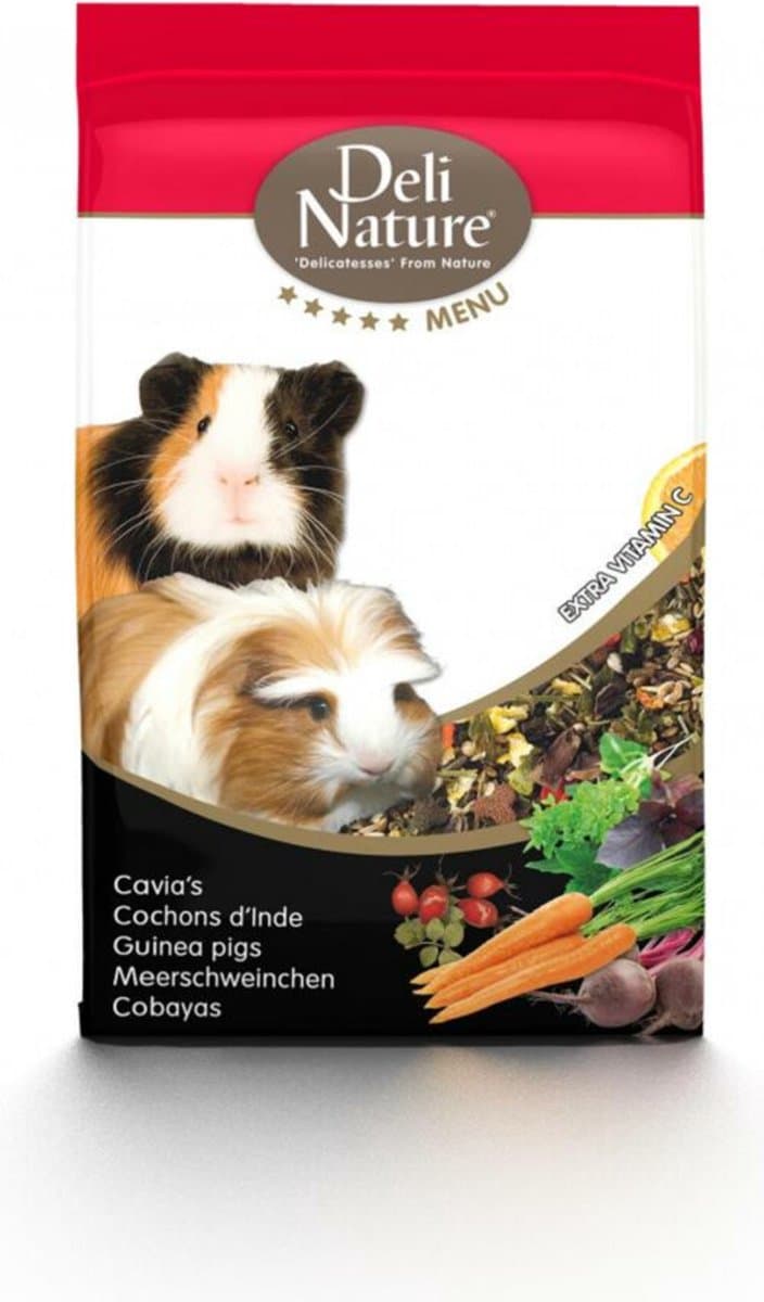 Deli Nature Rodelicious Cavia's 2,5 kg