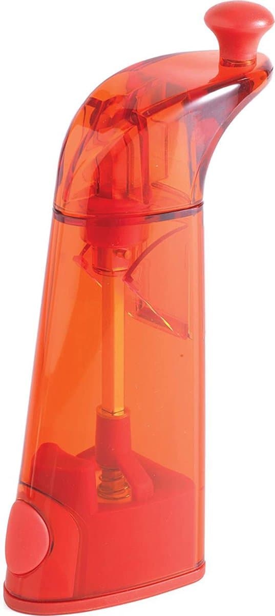 Mastrad - Peper- en zoutstel - Peper/zout molen - rood - met LED-verlichting