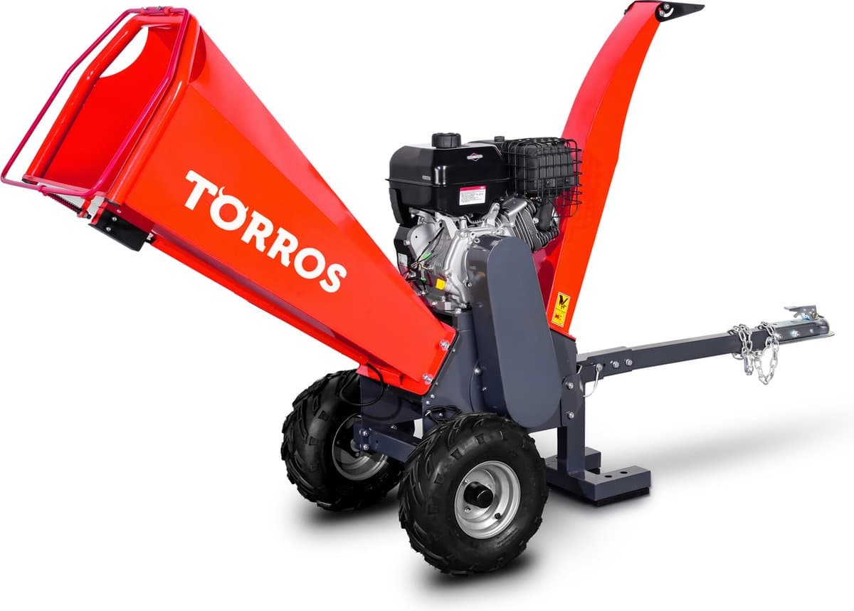 Hakselaar 15 pk 420 cc benzine 120 mm elektrische start Torros HHK124