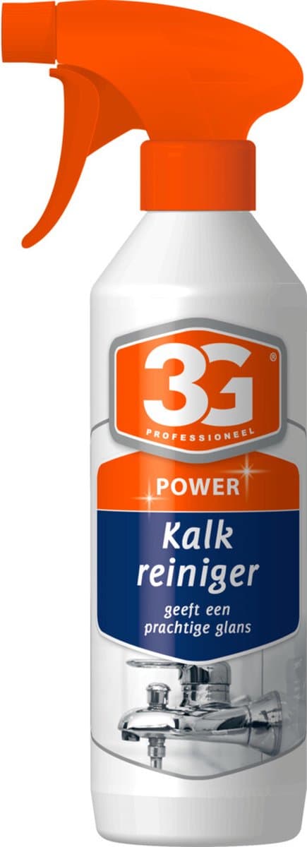3G Professioneel Power Kalk reiniger 500 ml - Kalkreiniger - Badkamer Reiniger - Kalk Verwijderen - Ontkalkingsmiddel - ontkalker