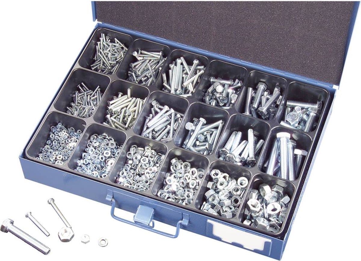 803588 Combi-schroeven assortiment 3000 onderdelen