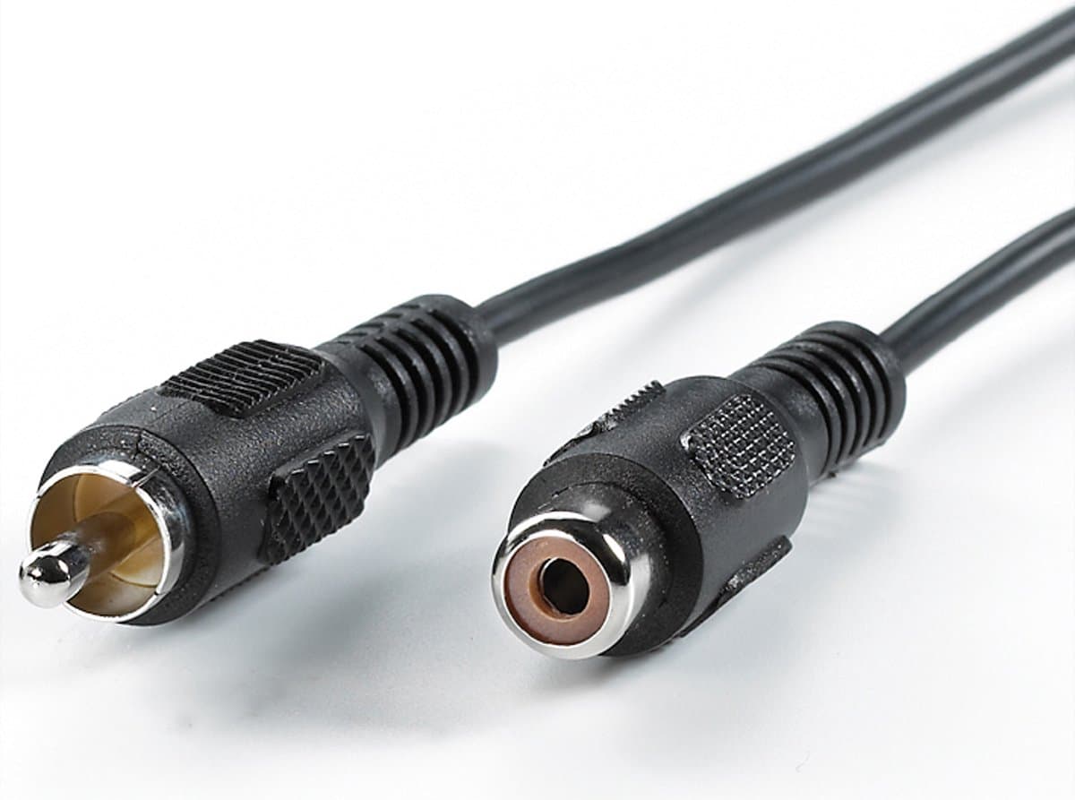 VALUE cinch-verlengkabel simplex M / F, 10 m