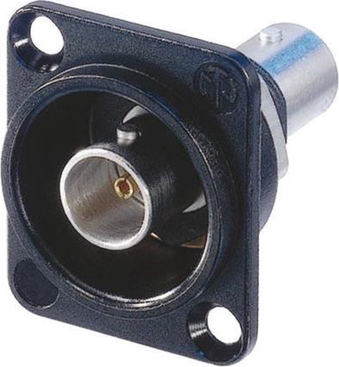 Neutrik Chassisdeel Bnc Type D 3,4 X 3 Cm Messing Zwart