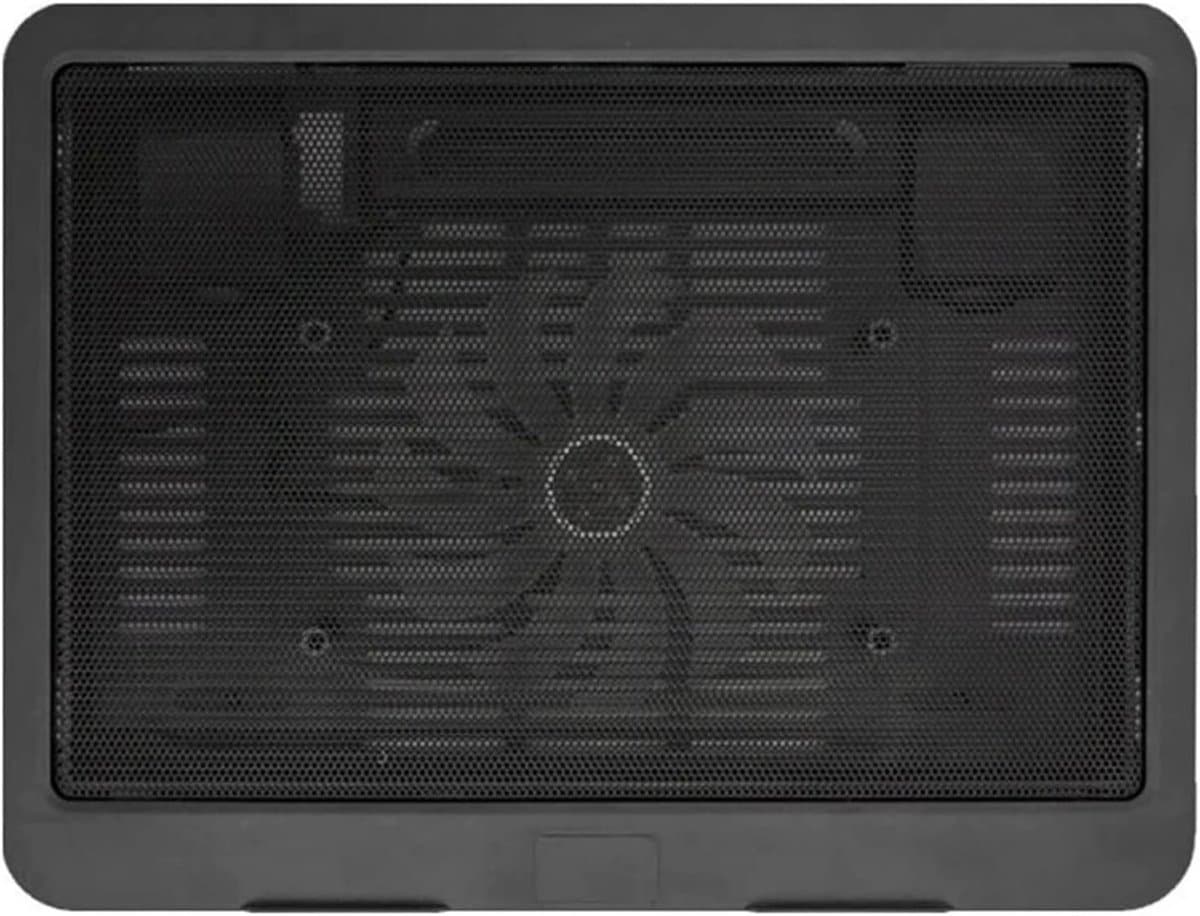 Laptop Koeler - Koelstation Notebook - Oververhitting Voorkomen - Ultrastil Ontwerp - 33x25cm - Zwart