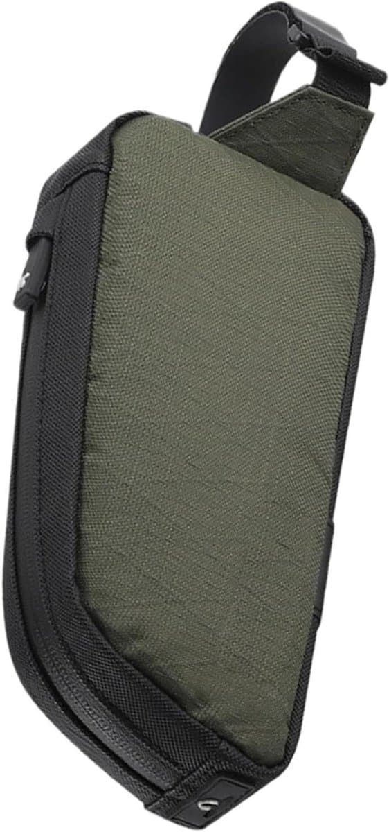 Frametas Fiets - Buis tas - Fietsen Benodigdheden - Robuust Nylon Materiaal - 24 cm - Groen