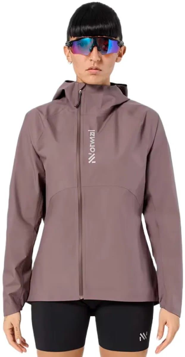Nnormal Trail Rain Jas Paars S Vrouw