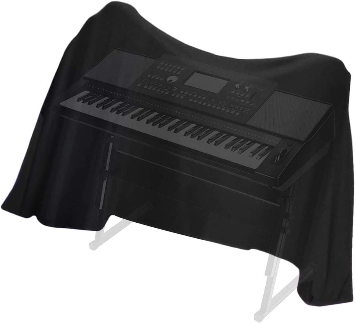 Beschermhoes Muziekinstrument - Stofkap Instrument - Instrument Beschermen - Waterdicht Oxford Weefsel - 250 x 200 cm - Zwart Bruin