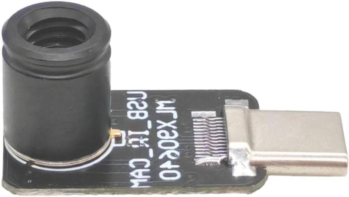 Mobiele Thermische Camera - Infrarood Detector - Temperatuur Meten - Contactloze Beeldvorming - 10 x 7 x 4 cm - Zwart