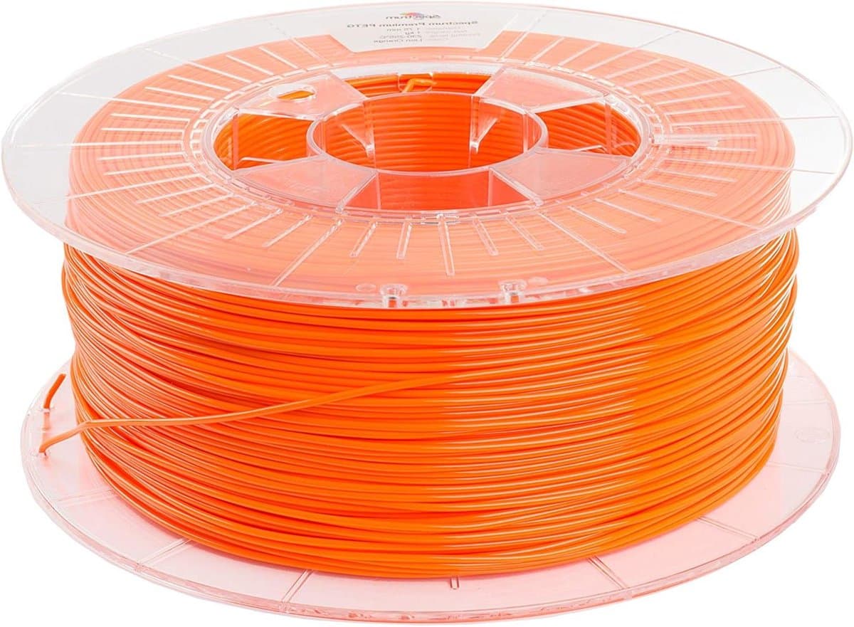 3D Printer Filament - PETG Draad - Functionele Onderdelen - Hoge Slagsterkte - 175 mm 1 kg - Oranje