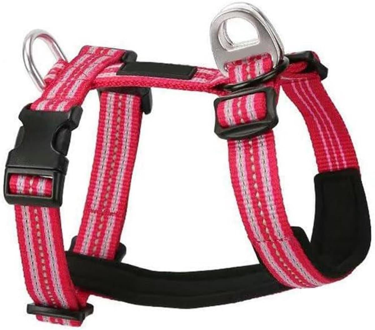 Hondentuigje - Harnas Vest - Veilig Wandelen - Anti-trek Ontwerp - Maat XS - Rood