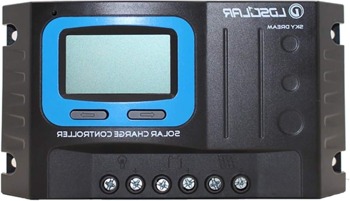 Zonne Laadregelaar - Solar Controller - Energie Beheer - Automatische Voltage Herkenning - 10A 20A - Zwart