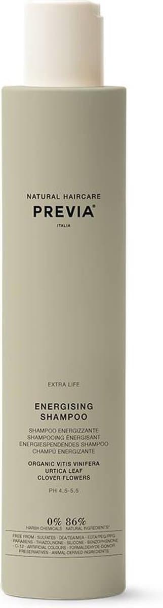 Previa Natural Haircare Extra Life Energising Shampoo 250ml