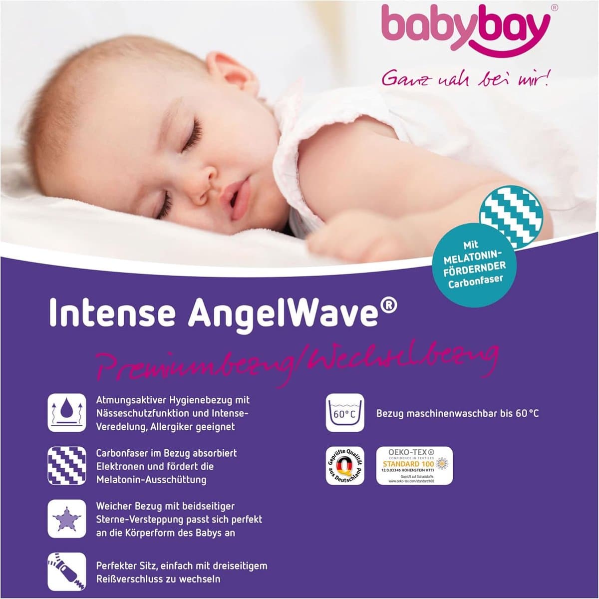 Premium Matrasbeschermer voor Babybedjes - Ademend en Vochtregulerend