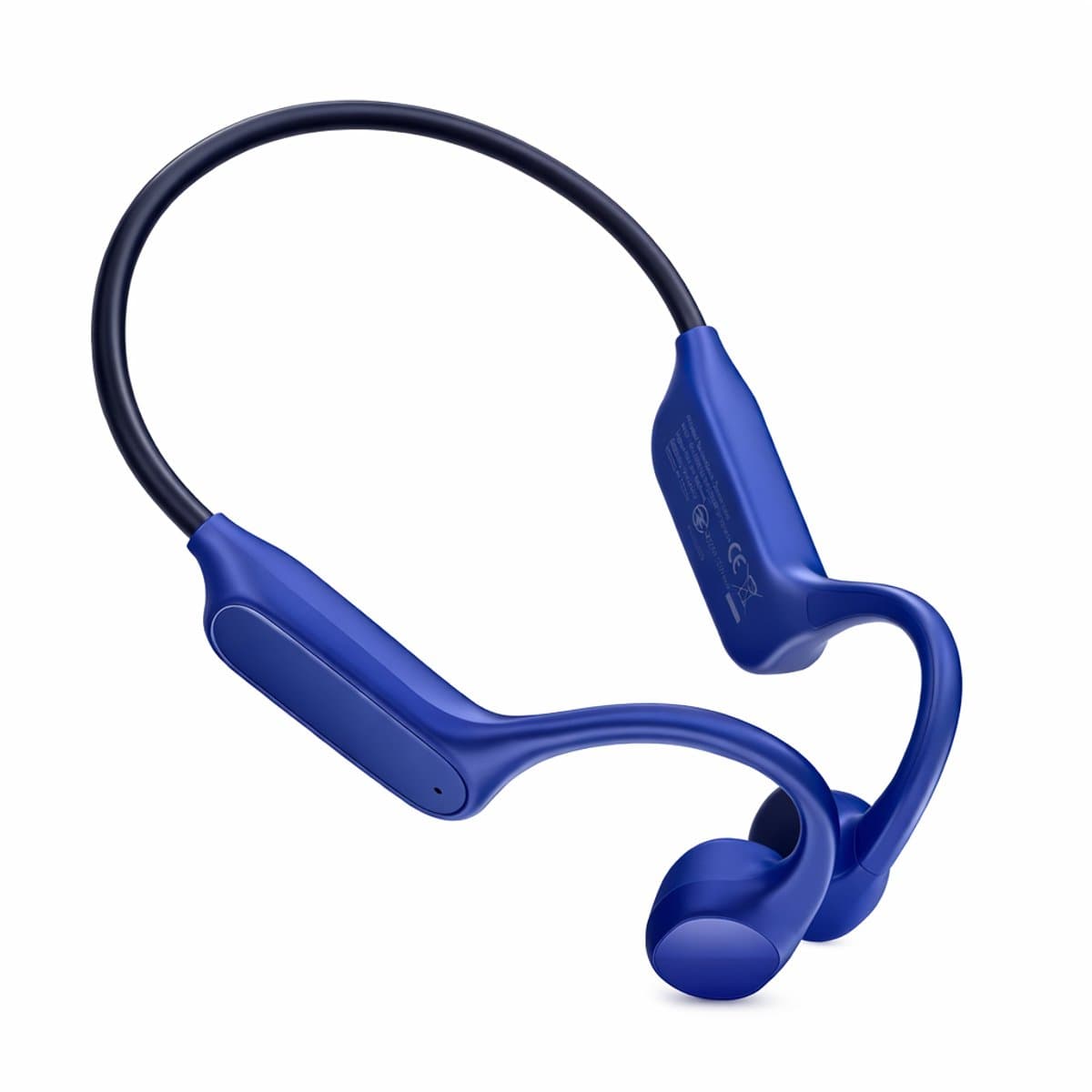 Koptelefoons - Koptelefoon draadloos - Beengeleiding koptelefoon - Sport oortjes - Bluetooth headphones - Waterdichte oortjes zwemmen - Blauw