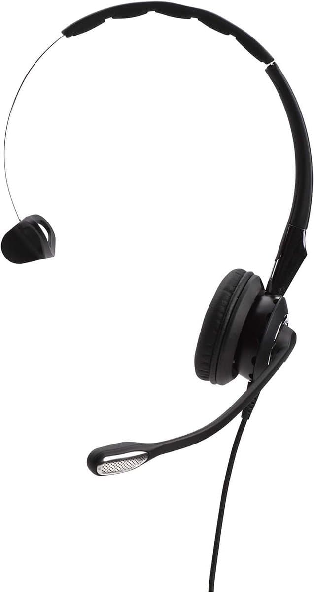Professionele Mono Headset met Ultra Noise Cancelling en HD Voice voor Telefoons