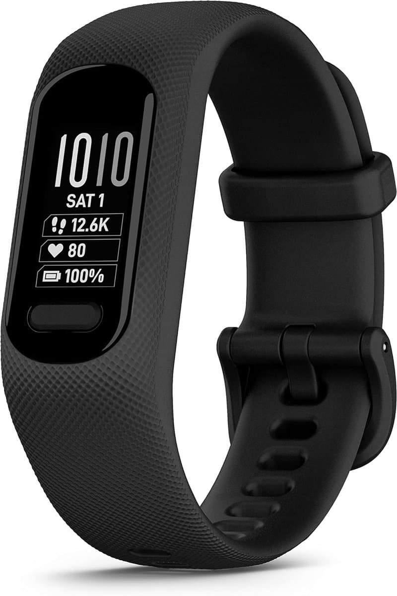 Activiteitstracker - Fitness tracker - Gezondheid bijhouden - Hartslag en GPS - Maat L - Mint Zwart