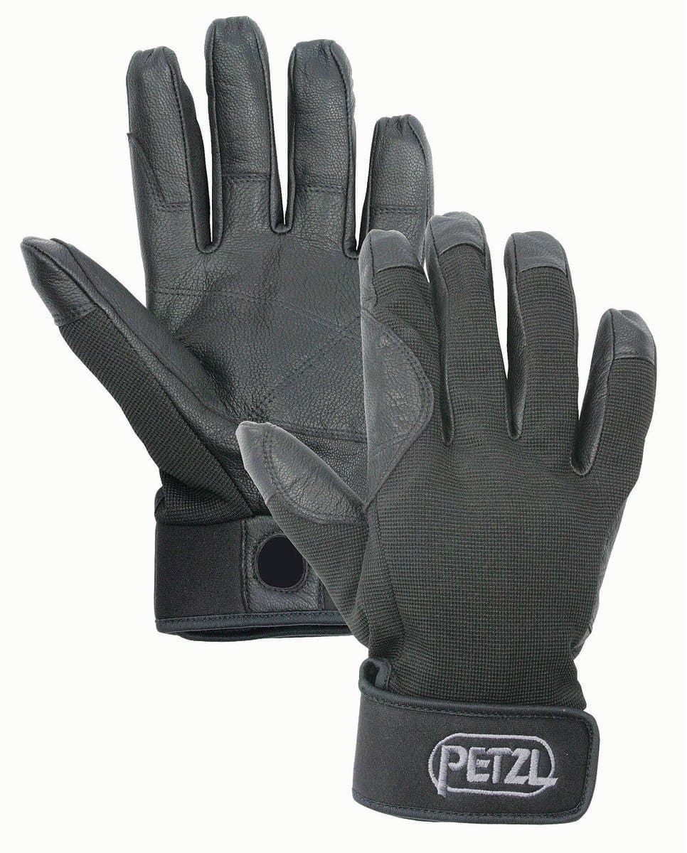 Petzl Cordex leren werkhandschoenen M - Zwart