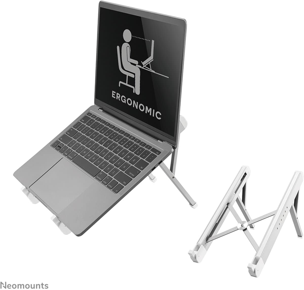 Neomounts NSLS010 Laptopstandaard 11-17" - opvouwbaar - compact - universeel