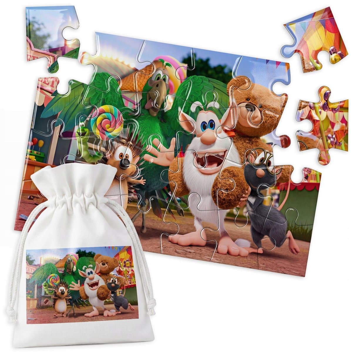 24-delige Puzzel voor Kinderen - Vrolijke Carnavalsgroep