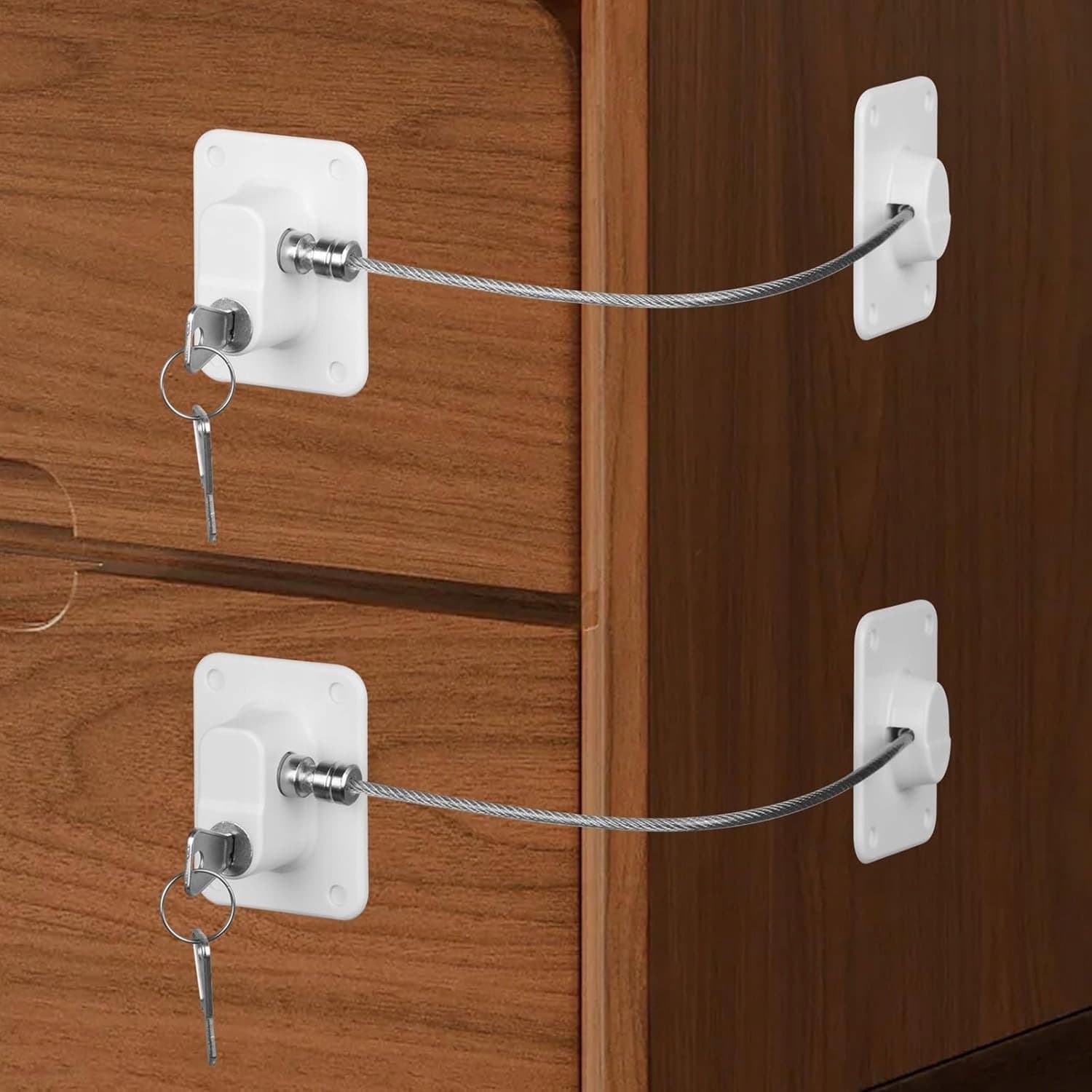 Veiligheidsslot voor Koelkast, Lades & Kasten - 2 Stuks