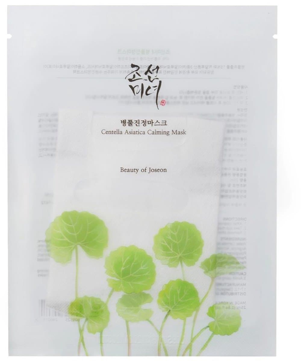Beauty of Joseon - Centella Asiatica Calming Mask - Kalmerend Sheet Masker - Met Niacinamide & Hyaluronzuur - 25 ml