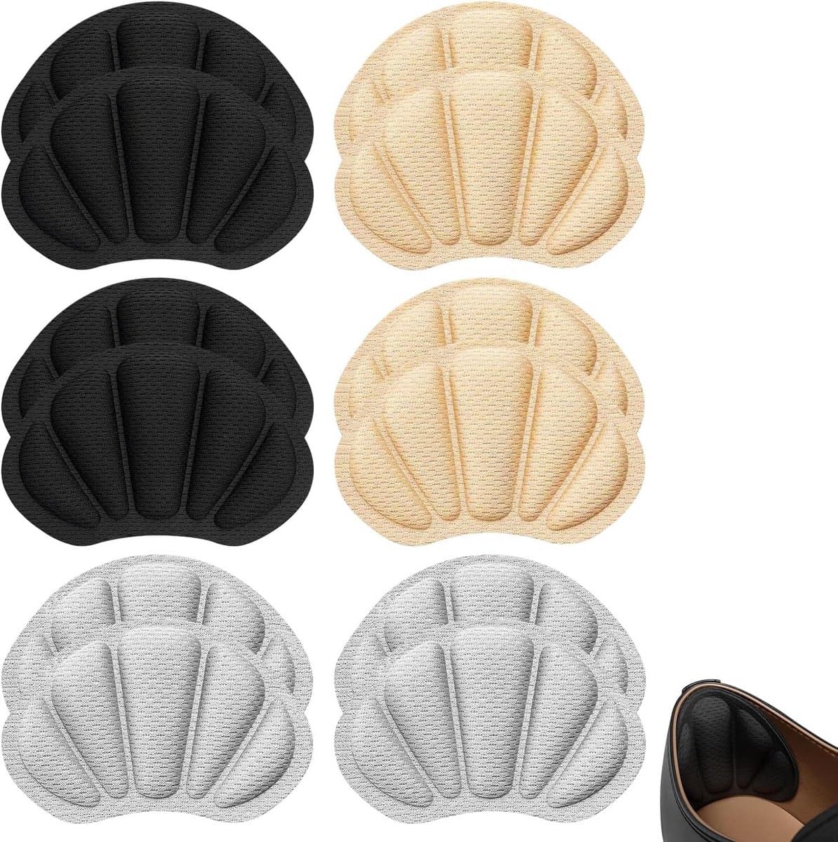 Hielkussentjes voor hoge hakken - Antislip, Onzichtbaar en Dikke Kussens voor Schoenbescherming