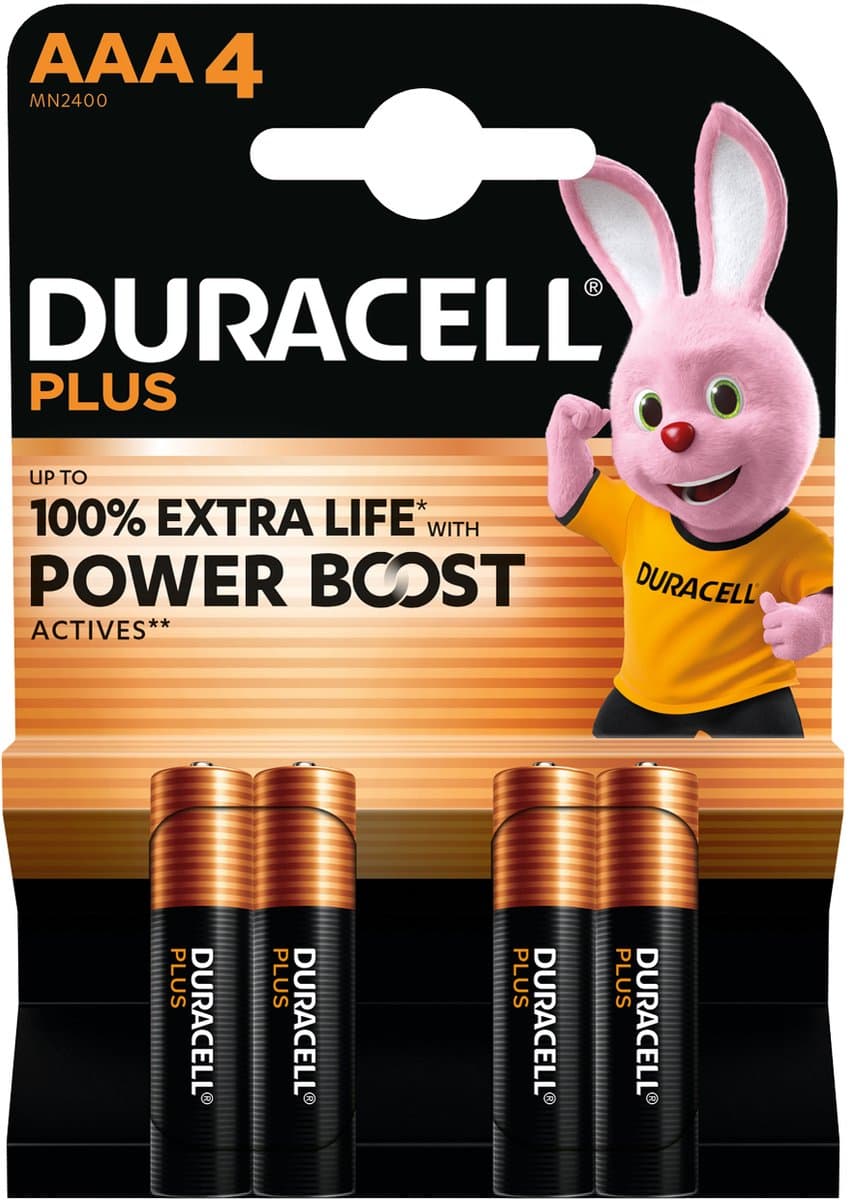 Duracell Alkaline Batterijen Mainline Bst AAA - 4 stuks