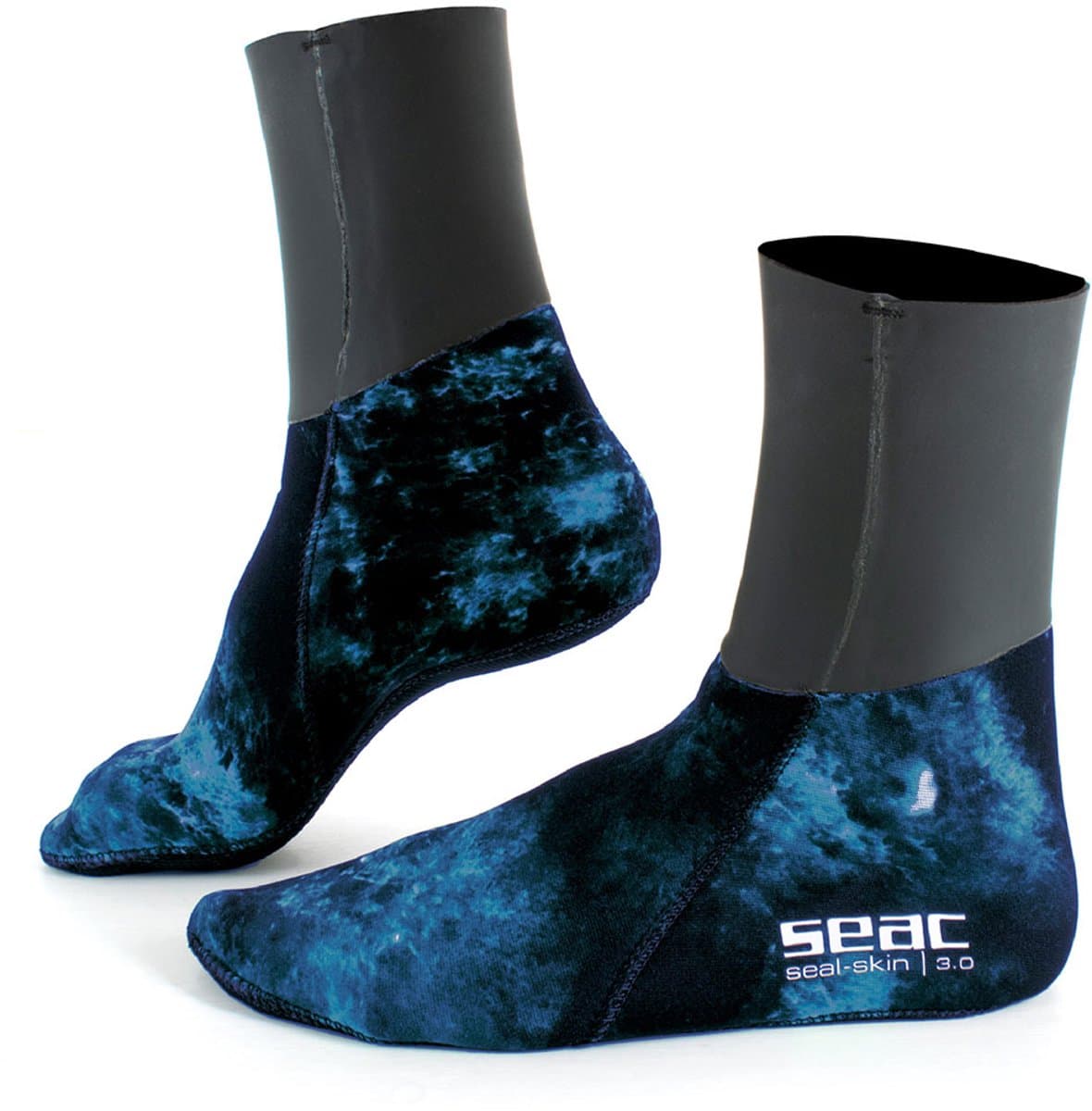Seacsub Seal Skin Camo 3 Mm Duikbooties Blauw EU 43-44