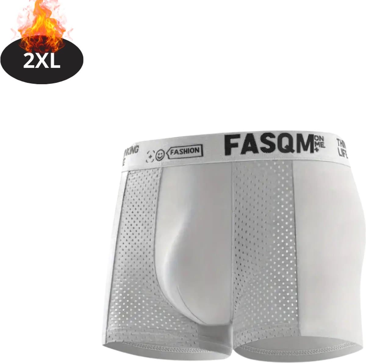 Nivard Onderbroeken Heren - Boxershort - Ondergoed - Boxer - Underwear - Mannen - 3 Pack - Lichtgrijs - XXL