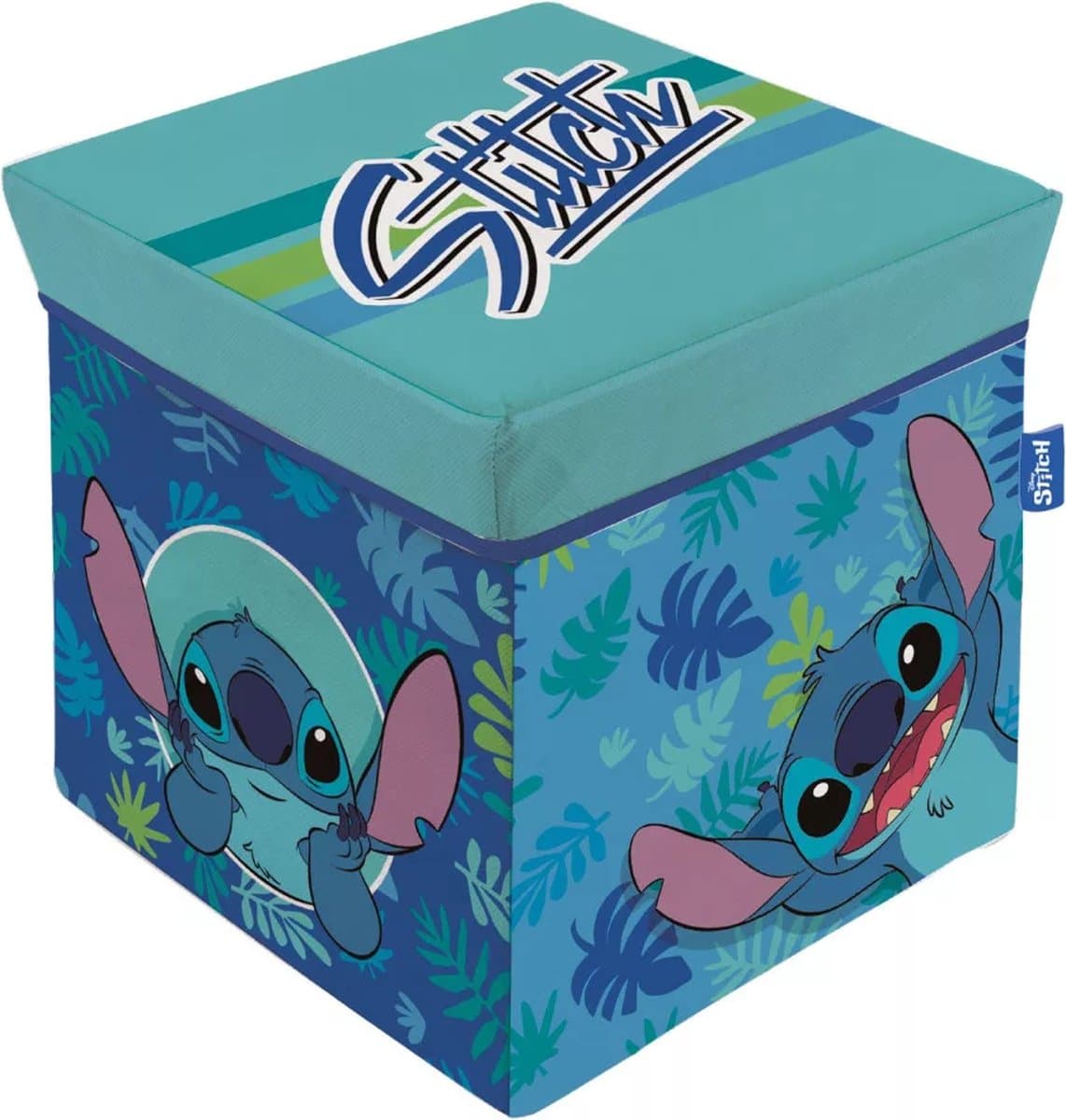 Lilo and Stitch 'Autumn Leaves' - Disney - Opvouwbare, Praktische en Iconische Speelgoed Opbergbox 30x30x30 cm (80 kg belastbaar)