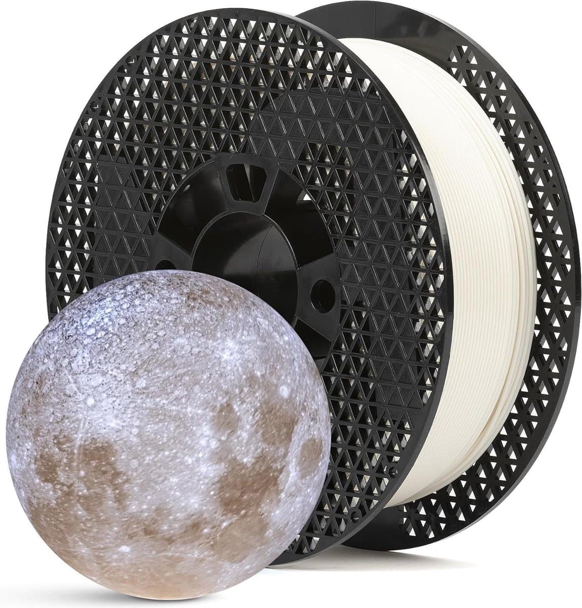 Lithophane 3D Printer Filament PLA+ 1.75 mm 1 kg Spool - Filament for Lithophane - Suitable for Most FDM 3D Printers